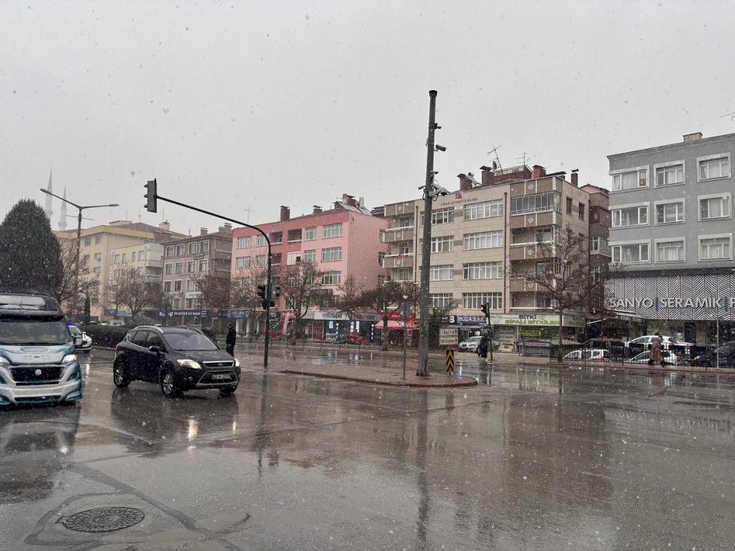 Kar Konya’ya ‘buradayım’ dedi! 7